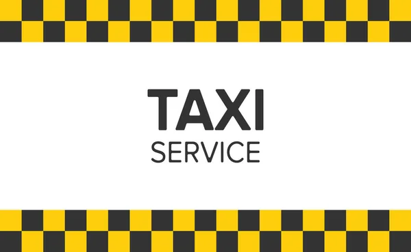 Fondo Abstracto Estilo Taxi Ilustración Vectorial — Vector de stock