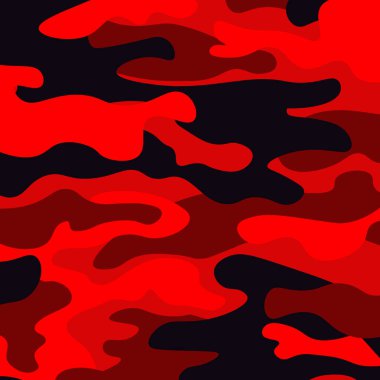 Askeri kamuflaj dokusu haki rengi baskı arkaplanı - Vektör illüstrasyonu