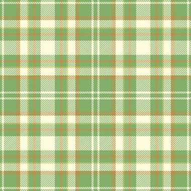 Eşkenar dörtgenler ve karelerle İskoçya tartan dikişsiz ekoseli dokusu - Vektör çizimi