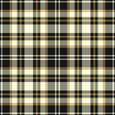 Eşkenar dörtgenler ve karelerle İskoçya tartan dikişsiz ekoseli dokusu - Vektör çizimi