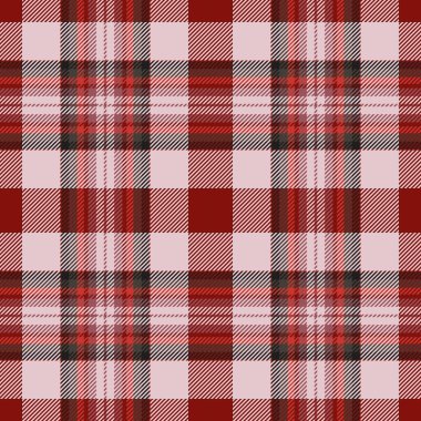 Eşkenar dörtgenler ve karelerle İskoçya tartan dikişsiz ekoseli dokusu - Vektör çizimi
