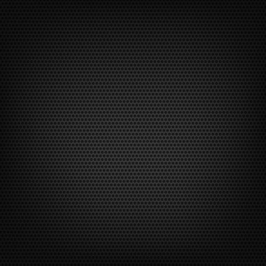 Maddesel delikli koyu arkaplan dokusu - Vektör illüstrasyonu