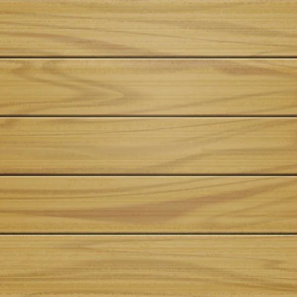 Textura Fondo Realista Tablones Madera Clara Ilustración Vectorial — Vector de stock