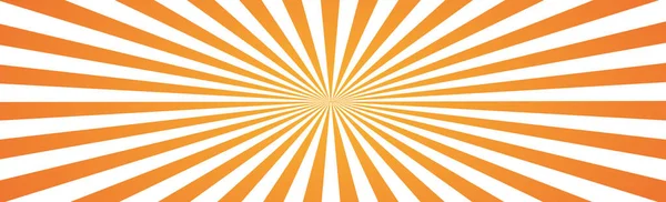 Абстрактное Изображение Оранжевые Лучи Солнца Белом Фоне Векторная Иллюстрация — стоковый вектор