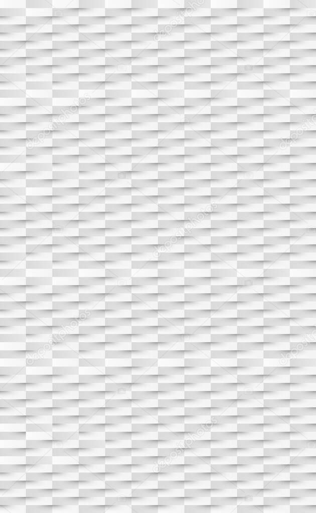 Abstract background white - gray rectangles - Vector illustration