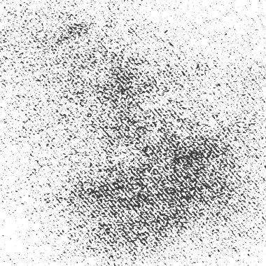 Siyah ve beyaz grunge arkaplan, gerçekçi doku - Vektör illüstrasyonu