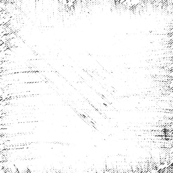 Fondo Grunge Blanco Negro Textura Realista Ilustración Vectorial — Vector de stock