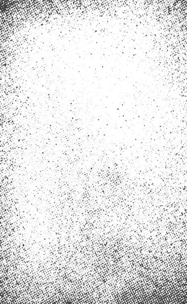 Fondo Grunge Blanco Negro Textura Realista Ilustración Vectorial — Vector de stock