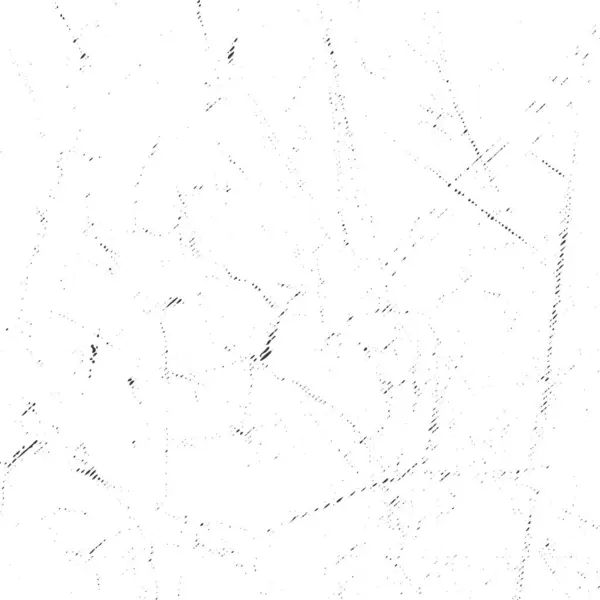 Черно Белый Гранж Фон Реалистичная Текстура Векторная Иллюстрация — стоковый вектор