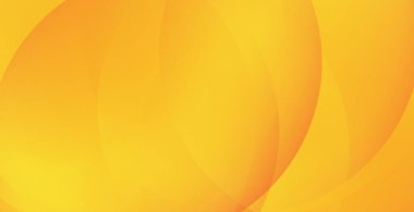 Dalgalı çizgileri olan soyut turuncu arkaplan - Vektör illüstrasyonu