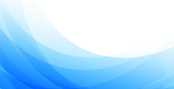 Abstract Blauwe Lijnen Witte Achtergrond Vector Illustratie — Stockvector