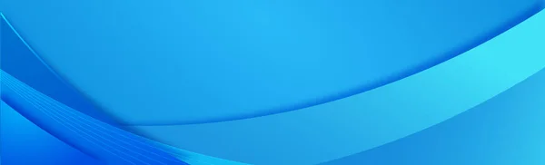 Bleu Abstrait Fond Cyan Avec Lignes Lumineuses Illustration Vectorielle — Image vectorielle