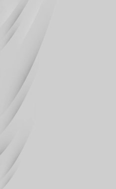 Dalgalı çizgilerle soyut gri arkaplan - Vektör illüstrasyonu