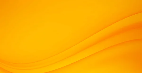 Abstrato Fundo Laranja Amarelo Com Linhas Onduladas Ilustração Vetorial — Vetor de Stock