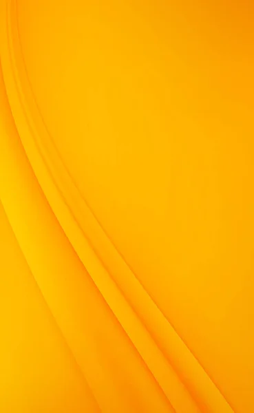 Fond Orange Jaune Abstrait Avec Des Lignes Ondulées Illustration Vectorielle — Image vectorielle