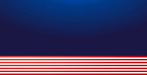 Blauw Juli Vakantie Achtergrond Usa Independence Day Vector Illustratie — Stockvector
