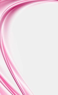 Dalgalı çizgileri olan soyut gri arkaplan - Vektör