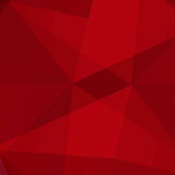 Abstrakter Roter Hintergrund Eine Reihe Dunkler Dreiecke Vektorillustration — Stockvektor