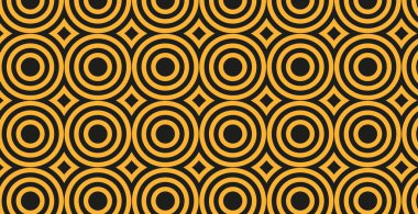 Kusursuz renkli arkaplan deseni, çeşitli geometrik şekiller - Vektör illüstrasyonu