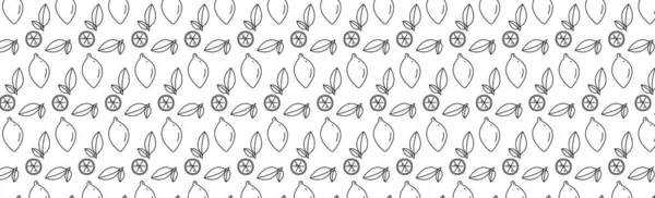 Seamless Pattern Various Geometric Shapes White Background Vector Illustration — Διανυσματικό Αρχείο