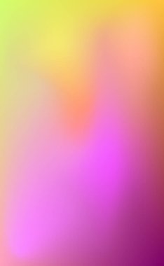 Bulanık büyük panoramik yaz arkaplanı çok renkli gradyan - illüstrasyon