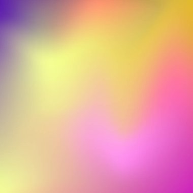 Bulanık büyük panoramik yaz arkaplanı çok renkli gradyan - illüstrasyon