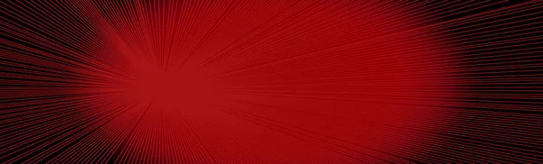 Abstrakter Roter Und Schwarzer Hintergrund Mit Linien Vektorillustration — Stockvektor