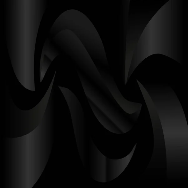 Abstraktní Černé Pozadí Vzory Gradientů Vektorová Ilustrace — Stockový vektor