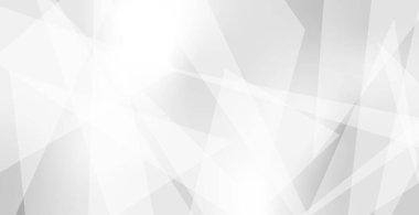 Dalgalı çizgiler ve gölgelerle beyaz vektör panoramik arkaplan