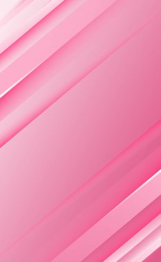 Abstract pink line background with glow and shadow - Vector illustration