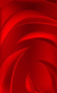 Kırmızı arkaplandaki ses çizgileri - panoramik arkaplan