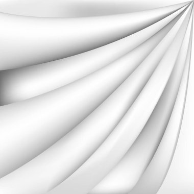 Gölge ve çizgilerle soyut gri arkaplan - Vektör illüstrasyonu