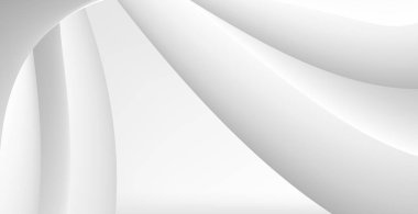 Gölge ve çizgilerle soyut gri arkaplan - Vektör illüstrasyonu