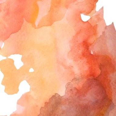 Gerçekçi çok renkli suluboya arkaplan - Vektör illüstrasyonu