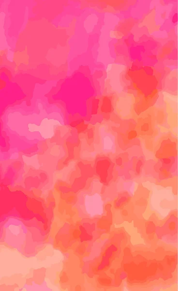 Fond Abstrait Aquarelle Peint Rouge Réaliste Illustration Vectorielle — Image vectorielle