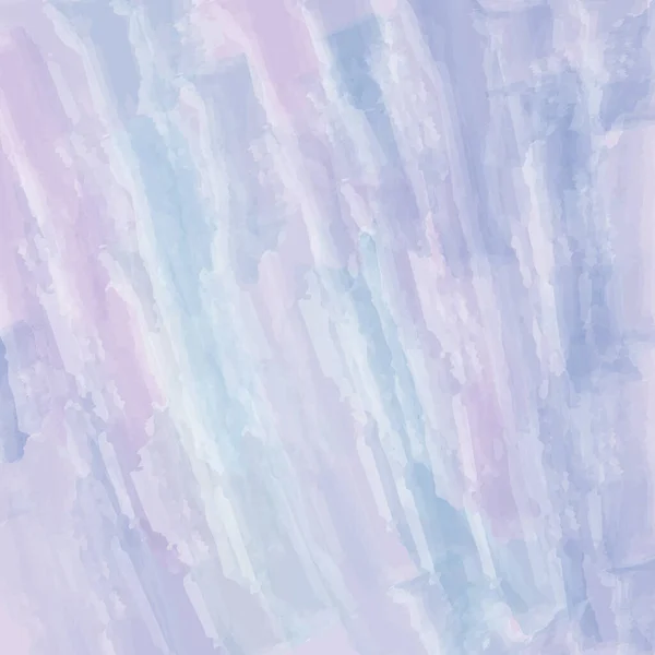 Fond Abstrait Aquarelle Peint Bleu Clair Réaliste Illustration Vectorielle — Image vectorielle