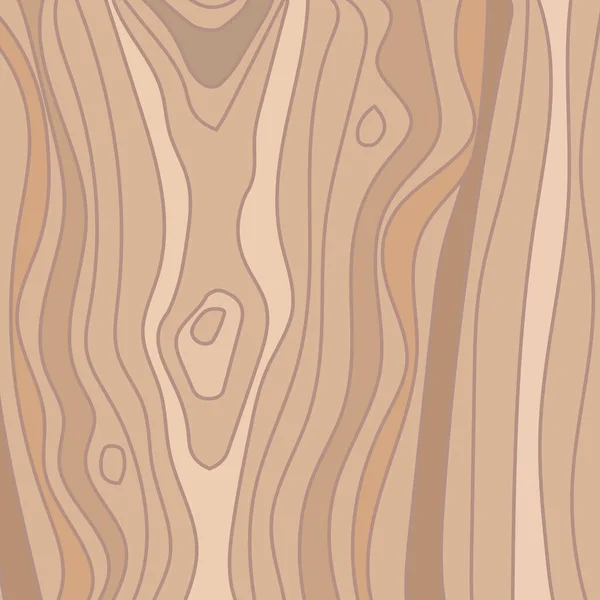 Панорамна Текстура Світлої Деревини Вузлами Векторні Ілюстрації — стоковий вектор