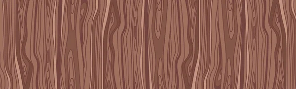 Patrón Textura Realista Madera Oscura Fondo Ilustración Vectorial — Archivo Imágenes Vectoriales