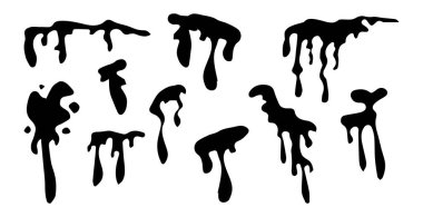 Beyaz arkaplana farklı kan çizgileri yerleştir - Vektör illüstrasyonuName