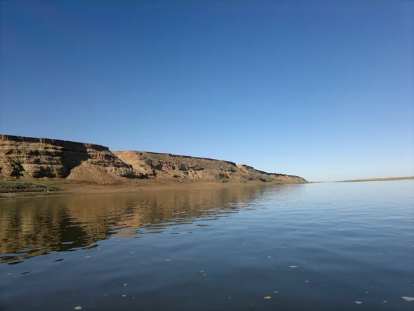 Volga Nehri alt ulaşır, Güney Rusya.