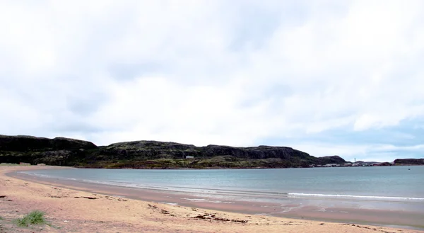 Öncesi sessizlik fırtına, Barents Denizi, köy Teriberka, Murmansk bölgesi, Rusya Federasyonu.