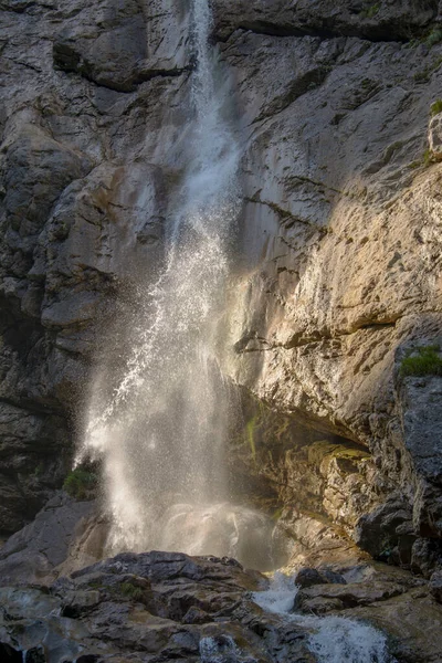 Waldbachstrub Waterfall Österrike Hallstatt Escherntal — Stockfoto