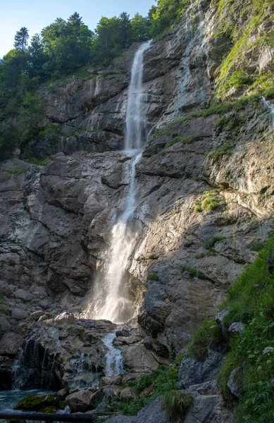 Waldbachstrub Şelalesi, Avusturya, Hallstatt, Escherntal.