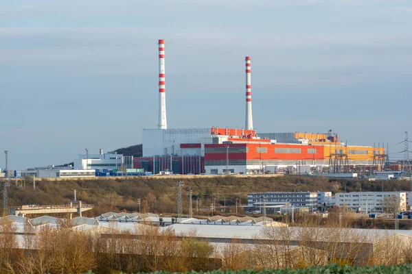 Jaderná Elektrárna Elektrárna Jaderná Energie Mochovce Slovensko — Stock fotografie