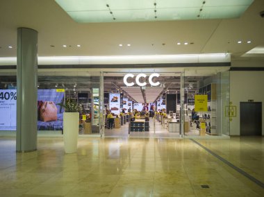 Bratislava, Slovakia - November, 16, 2025 : CCC Store in Eurovea Bratislava for Shoes Bags Accessories and Fashion