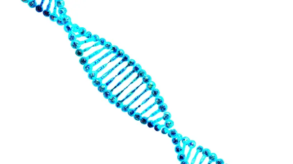 Dna Molekül. Konzept der Biochemie — Stockfoto