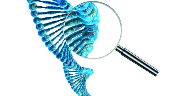 Cząsteczki DNA. Pojęcie biochemia — Zdjęcie stockowe