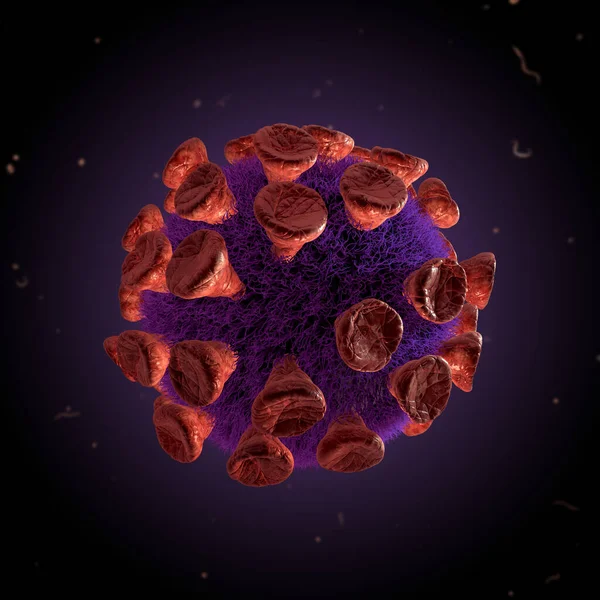 Coronavirus Covid Conceito Respositivo Para Surto Doença Coronavírus Influenza Como Imagem De Stock