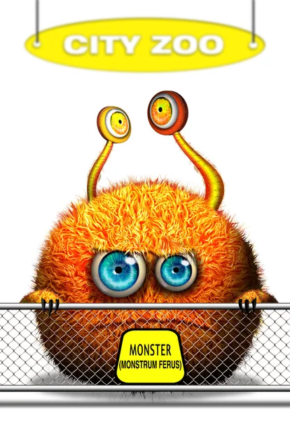 Cartoon monster — Stock Photo, Image