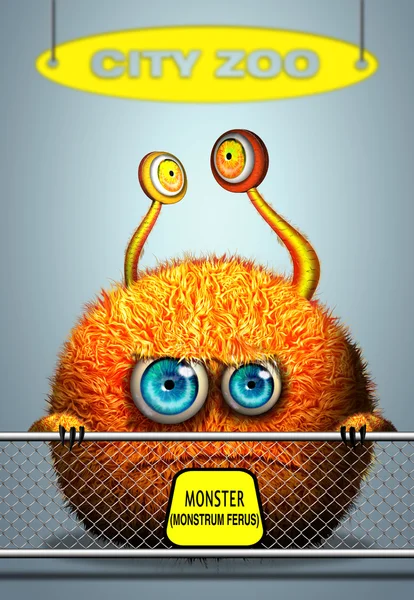 Cartoon monster — Stock Photo, Image